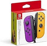 Nintendo Joy-Con 2er-Set, neon-lila/neon-orang