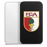 DeinDesign Hülle kompatibel mit Samsung Galaxy XCover 5 EE Tasche Sleeve Socke Schutzhülle FC Augsburg Wappen FC