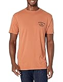 Quiksilver Herren Far Out Dust Organic Tee T-Shirt, Zimt,