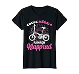Damen Fahrradfahrer Fahrrad Klappradfahrer Klapprad T-S