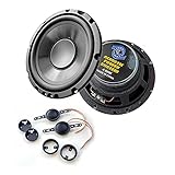 CL Front/Heck 16,5cm/165mm 2-Wege Kompo Auto Lautsprecher/Boxen/Speaker kompatibel mit Audi I - Mediadox