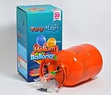PartyMagix Helium Premium Ballongas - Abgefüllt in Deutschland - für 30 Ballons Flasche Gasflasche Balloon Gas Geburtstag Deko Party Hochzeit Luftballons Einweg (für ca 30 Ballons)