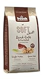 bosch HPC SOFT Land-Ente & Kartoffel | halbfeuchtes Hundefutter für ausgewachsene Hunde aller Rassen | Single Protein | Grain-Free | 1 x 1 kg