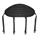 XIAOYO Rückenpolster Kayak Weiche Thick Rückenstütze Pad 1Pc Adjustable Kajak Kissen Kanu Umweltschutz Sitz Kajakzubehör (Farbe : Black)