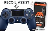 Anti Recoil Midnight Blue MZ Smart Rapid Fire Controller compatible with Playstation 4 for Major Shooter g