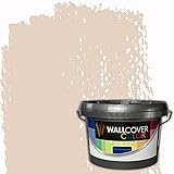 WALLCOVER Colors Wandfarbe Beige Creme 2,5 L für Innen Innenfarbe hell Matt | Profi Innenwandfarbe in Premium Qualität | weitere Größ