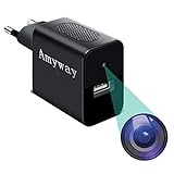 Mini Kameras 32GB 1080P Tragbare Kleine Videokamera USB Mini Überwachungskamera mit Infrarot Nachtsicht/Bewegungsmelder MEHRWEG