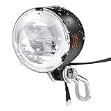 Hosim Fahrrad Dynamo Licht, Fahrradlicht Vorne (K~1794), Fahrradlampe Nabendynamo, IPX5 wasserdichte LED Fahrradbeleuchtung