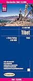 Reise Know-How Landkarte Tibet (1:1.500.000) und Lhasa-Valley (1:50.000): world mapping proj