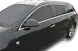 J&J AUTOMOTIVE Windabweiser Regenabweiser für Insignia Kombi 5-türer 2009-2017 4tlg HEKO dunk