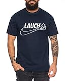 Tee Kiki Lauch Herren T-Shirt Cooles lustiges Fun-Shirt, XL, Dunkelb