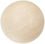 Holzkugeln ohne Bohrung Ã˜ 50 mm, 2 Stück