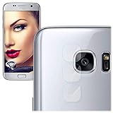 mtb more energy® 3X Kamera-Schutz-Glas für Samsung Galaxy S7 Edge (G935) - Schutz-Folie Glasfolie Rückseiten-Cam Linse Back