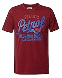 Petrol Industries MEN Herren 8719301032093 T-Shirt, Maroon, L (134er Pack)