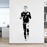 Fußball Sport Madrid Club Atletico Antoine Griezmann Star Soccer Player Vinyl Wandaufkleber Aufkleber Fans Schlafzimmer Wohnzimmer Club Home Decor M