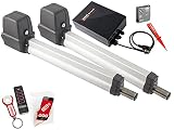 Sommer Twist 200E Drehtorantrieb 2-flüglig + WLAN GATE Modul für Smartphone App Set 3in1A + ADAMS Stromprü