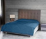 Homemania 14740 Steppdecke, zweifarbig, zweifarbig, Winter-for Bed-Blau, Mikrofaser, 250 x 200