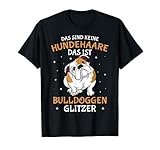 Englische Bulldogge Glitzer Hundehalter Frauchen Hunde T-S