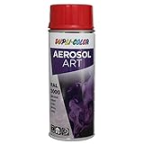 DUPLI-COLOR 732959 AEROSOL ART RAL 3000 feuerrot glänzend 400 ml, transparent, (1er Pack)