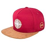 Blackskies North Star Snapback Cap | Damen Herren Baseball Mütze Kappe Surfer Skater Kompass Anker Kunst-W