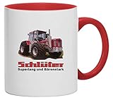 Bimaxx Kaffeetasse | Schlüter - Superlang und Bärenstark | weiß/