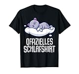 Offizielles Schlafshirt Pyjama Katze Kätzchen Kater Geschenk T-S