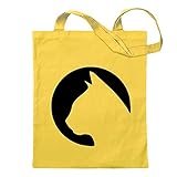 Kiwistar Katzenkopf Cat Head Turnbeutel Fun Rucksack Sport Beutel Gymsack Ziehg