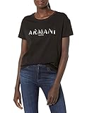 Armani Exchange Damen T-Shirt, Black, XS