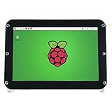 WIMAXIT 8 Zoll IPS 1280x800 Entschließungen DIY HDMI Bildschirm für Raspberry Pi 3 SKD Anzeige LCD Monitor mit PMMA Gehäuse und Micro USB Input Power S