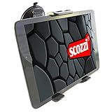 scozzi Tablet Halterung Auto Saugnapf Scheibe vorne KFZ Halterung Halter universal kompatibel mit Apple iPad,Lenovo,Samsung Galaxy Tab S7 S6 A7 A E P12 P11 Yoga 13 11 M10 M8 FE Lite Air M