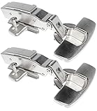 Hettich Sensys Topfscharniere 110° mit Dämpfung, Topf-ø 35 mm, vorliegende Türen, 0 mm Kröpfung, 2 Stück, 9110696