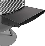 Denmay Grill Tischregal deckelhalter kugelgrill zubehör für Weber 57 cm Kugelgrill, Holzkohlegrill 22,5 Zoll Kohlegrills One-Touch, Performer, Bar-B-Kettle and Master-T