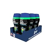 Lenor Unstoppable Duftperlen für Wäsche, 60 Wäschen (6 x 140 g), Active Technolog