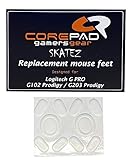 Corepad Skatez PRO 106 Ersatz Mausfüße für Logitech G PRO/G PRO Hero / G102 Prodigy / G203 Prodigy