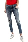 Freeman T. Porter Alexa Cropped Super Stretch Denim Faya Größe XL