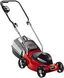 Einhell Elektro-Rasenmäher GC-EM 1030/1 (1000 W, 30 cm Schnittbreite, 3-fache Schnitthöhenverstellung 25-60 mm, 28 l Fangbox)