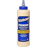 Titebond II Premium Holzleim, wasserfester Holzkleber für den Profigebrauch, 473 ml, 1 Stück, 500-4
