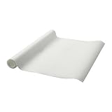 IKEA Schubladenmatte VARIERA Antirutsch Schubladeneinlage in WEIß - 150x50 cm zuschneidbar - geräuschdämp