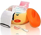 Paraffinbad Wachsbad Set Premium für Hände und Füße mit Zubehör, versorgt die Haut mit Feuchtigkeit Nagelpfleg