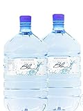 Wassergallone 2 x 12 Liter Sorgenti Blu Bergquellwasser für alle Wasserspender - Pfandfrei !!!