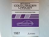 Mitsubishi Colt, Lancer/Station Wagon 1987 – Karosserie-Reparaturanleitung – Orig