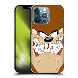 Head Case Designs Offizielle Zugelassen Looney Tunes Tasmanian Teufel Volles Gesicht Harte Rueckseiten Handyhülle Hülle Huelle kompatibel mit Apple iPhone 13