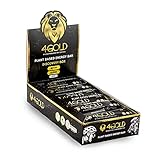 4Gold Vegan Energy Bars, Fitnessriegel mit hochwertigen Kohlenhydraten, Veganer Protein Riegel, natürlicher Power Riegel als gesunder Sport Snack für mehr Ausdauer, 18 Riegel á 52 g, Discovery
