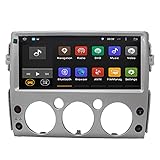 Car GPS Nagavition for Toyota FJ Cruiser 2006-12.3' Android Auto Radio Stereo Multimedia Player with Bluetooth WiFi Mirror Link