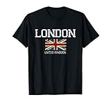 Vintage London England United Kingdom Souvenir Gift T-S