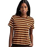 Volcom Damen Choice is Yours Ss T-Shirt mit kurzen Ärmeln, braun, L