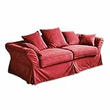 Loberon Sofa Worcester, Ahornholz, H/B/T ca. 78/225/85 cm,