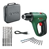 Bosch Professional (mit integriertem 12-V-Akku, zum Schrauben, Bohren und Schlagbohren, in Softbag) + Fliesenbohrer-Set HEX-9 Ceramic 5-teilig 4-10 mm, grau, 4/5/ 6/8/ 10