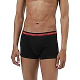 HUGO Herren Trunk Twin Pack Boxershorts, Bright Red622, L (2