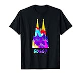 50667 Köln - Kölner Dom bunt - Köln ist eine bunte Stadt T-S
